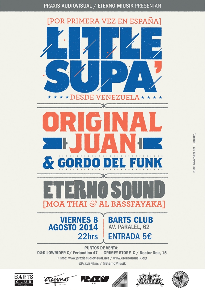 Little Supa y Original Juan en Barcelona